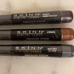 Skinn Cosmetics Smudge Sticks. Rare Find!